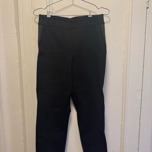 SPANX Black Tuxedo Ankle-Length Ponte Pants - Picture 2 of 7
